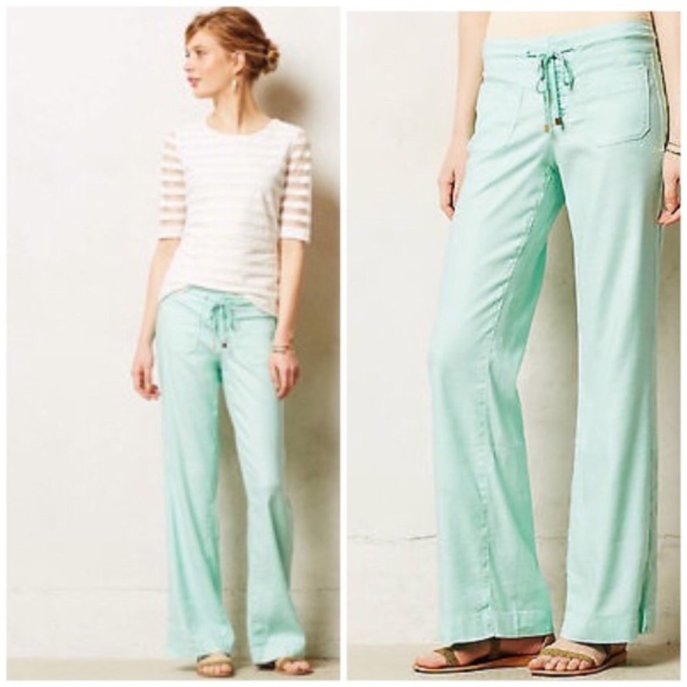 Level 99 Anthropologie linen pants